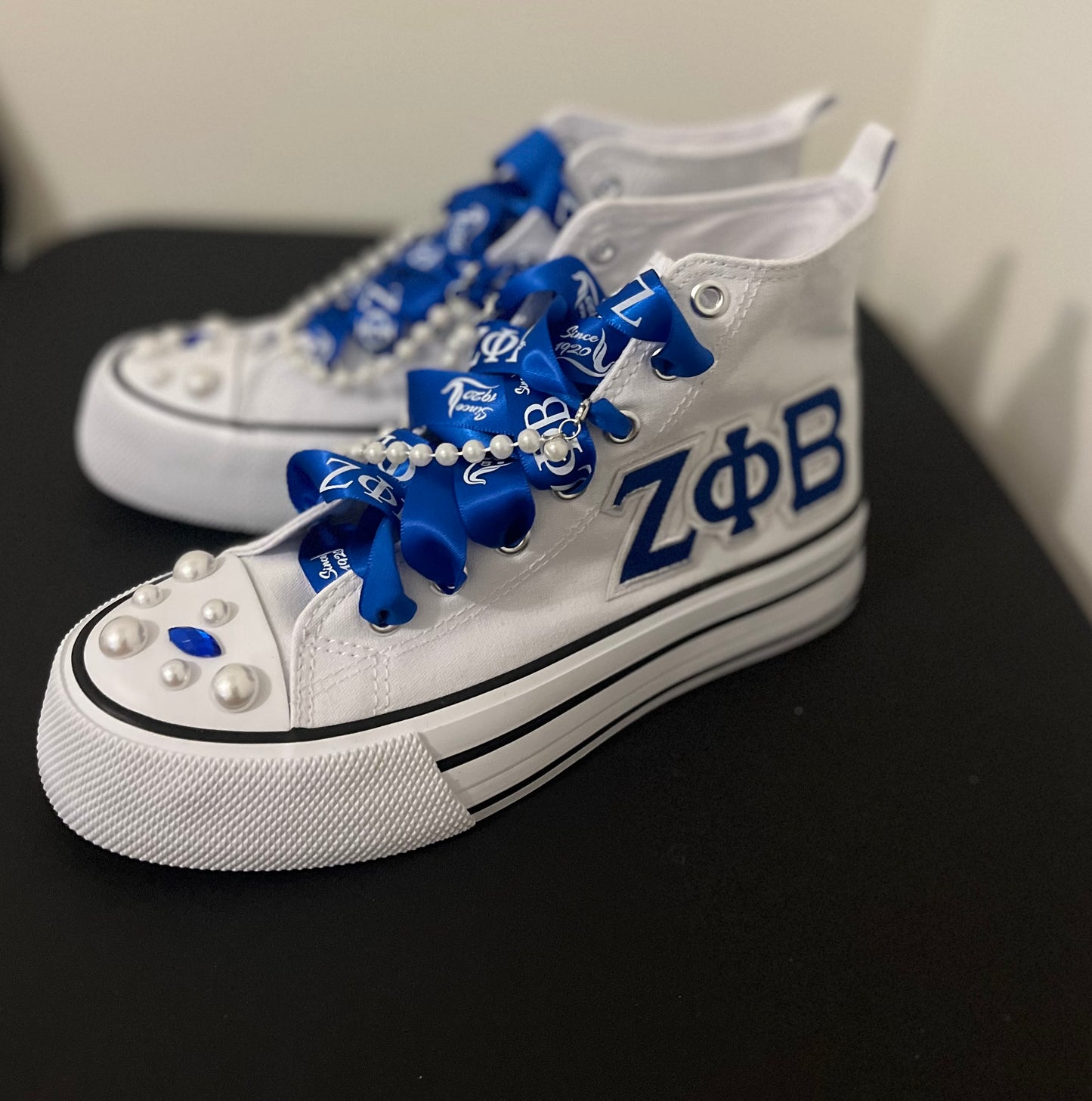 Custom high top sneaker