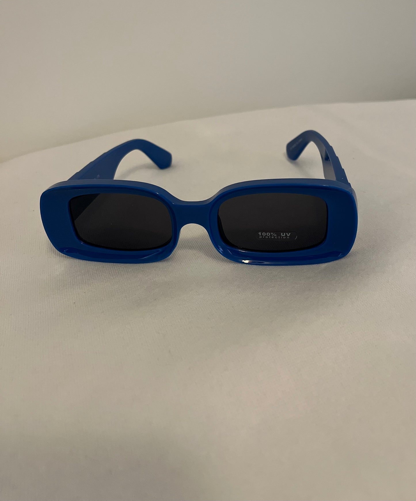 Royal blue sunglasses