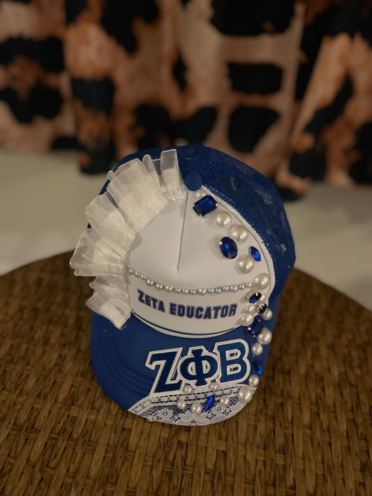 Custom Zeta Educator Trucker hat